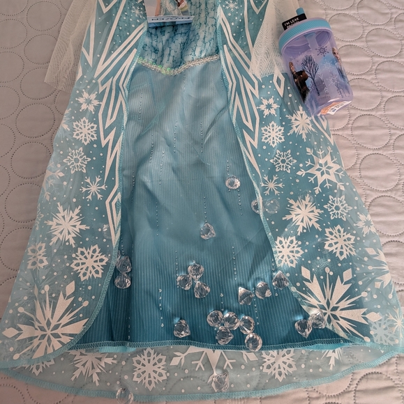 LOT of Elsa Frozen dresses and accessories 3T and 5T - Picture 4 of 15